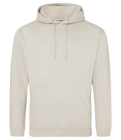 Just Hoods JH001 AWDis College Hoodie in Natural Stone