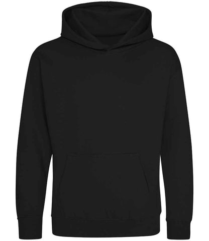 Just Hoods JH001B AWDis Kids Hoodie in Jet Black