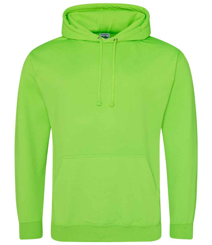 Just Hoods JH004 Electric Hoodie in Electric Green
