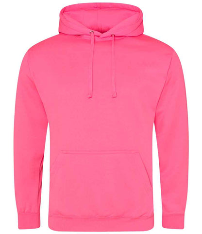 Just Hoods JH004 Electric Hoodie in Electric Pink
