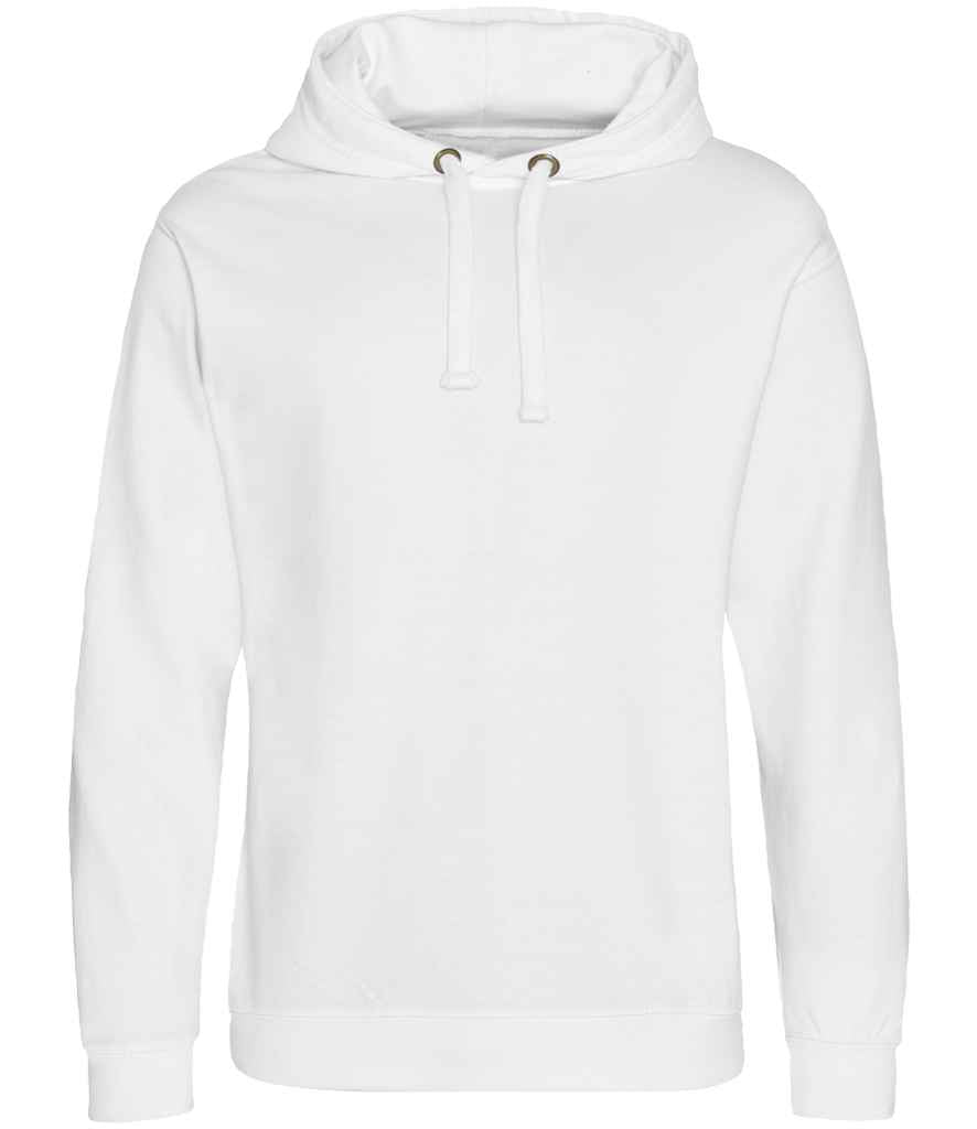 Just Hoods JH011 Epic Print Hoodie in Arctic White