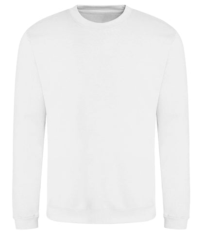 Just Hoods JH030 AWDis Sweatshirt in Arctic White