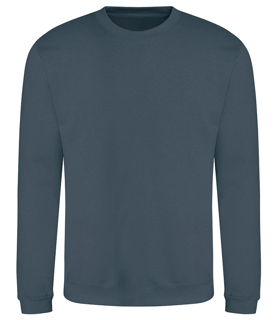 Just Hoods JH030 AWDis Sweatshirt in Airforce Blue