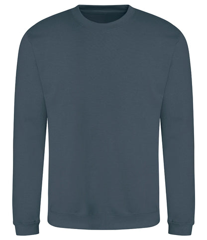 Just Hoods JH030 AWDis Sweatshirt in Airforce Blue