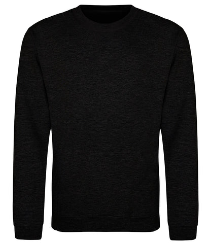 Just Hoods JH030 AWDis Sweatshirt in Black Smoke
