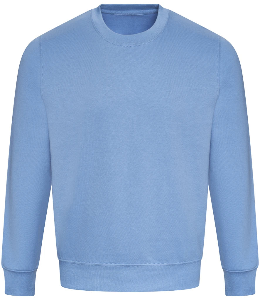 Just Hoods JH030 AWDis Sweatshirt in Cornflower Blue