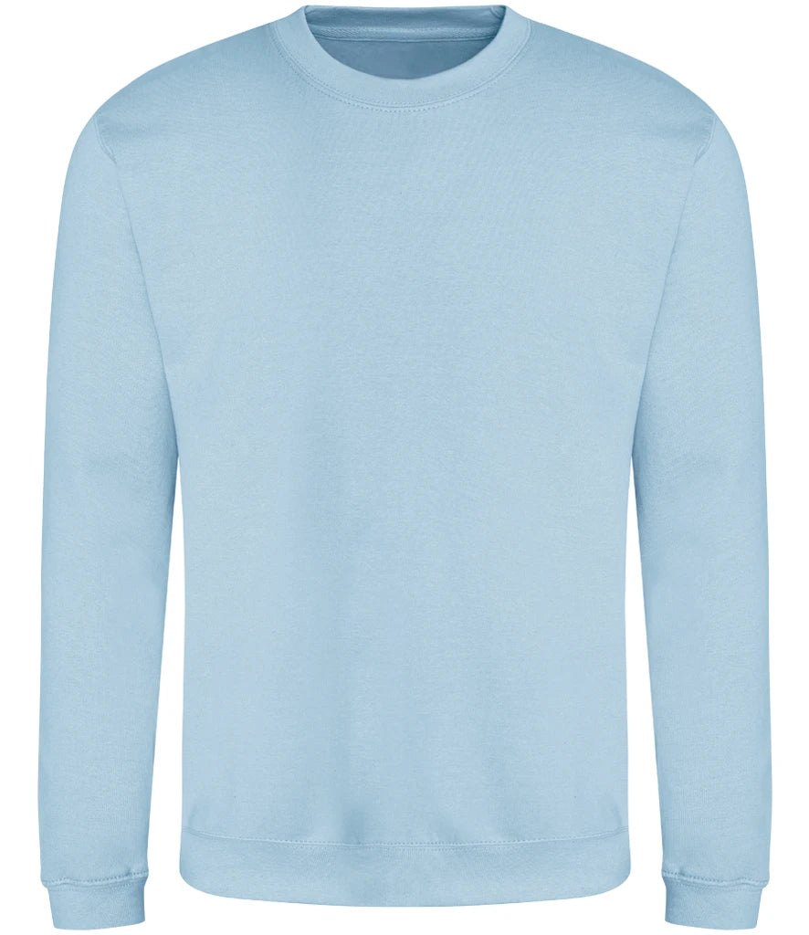 Just Hoods JH030 AWDis Sweatshirt in Ice Blue
