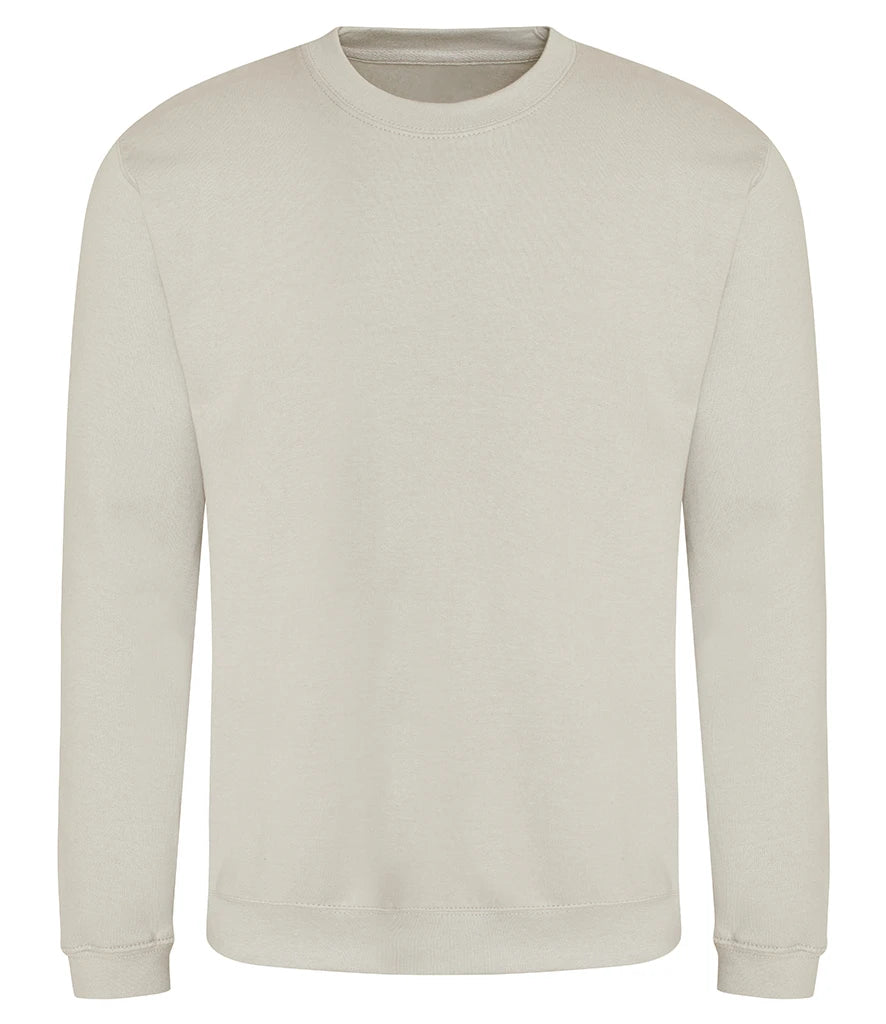 Just Hoods JH030 AWDis Sweatshirt in Natural Stone