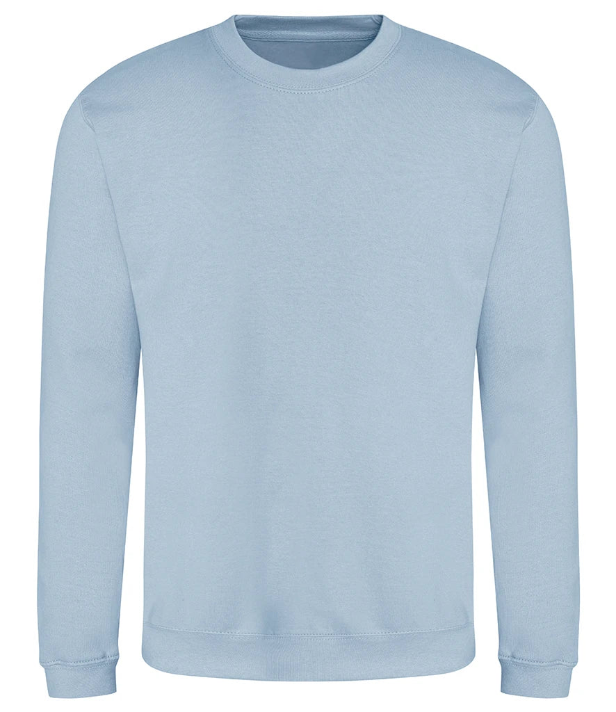 Just Hoods JH030 AWDis Sweatshirt in Sky Blue