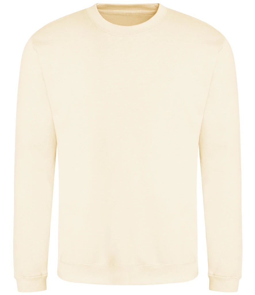 Just Hoods JH030 AWDis Sweatshirt in Vanilla Milkshake