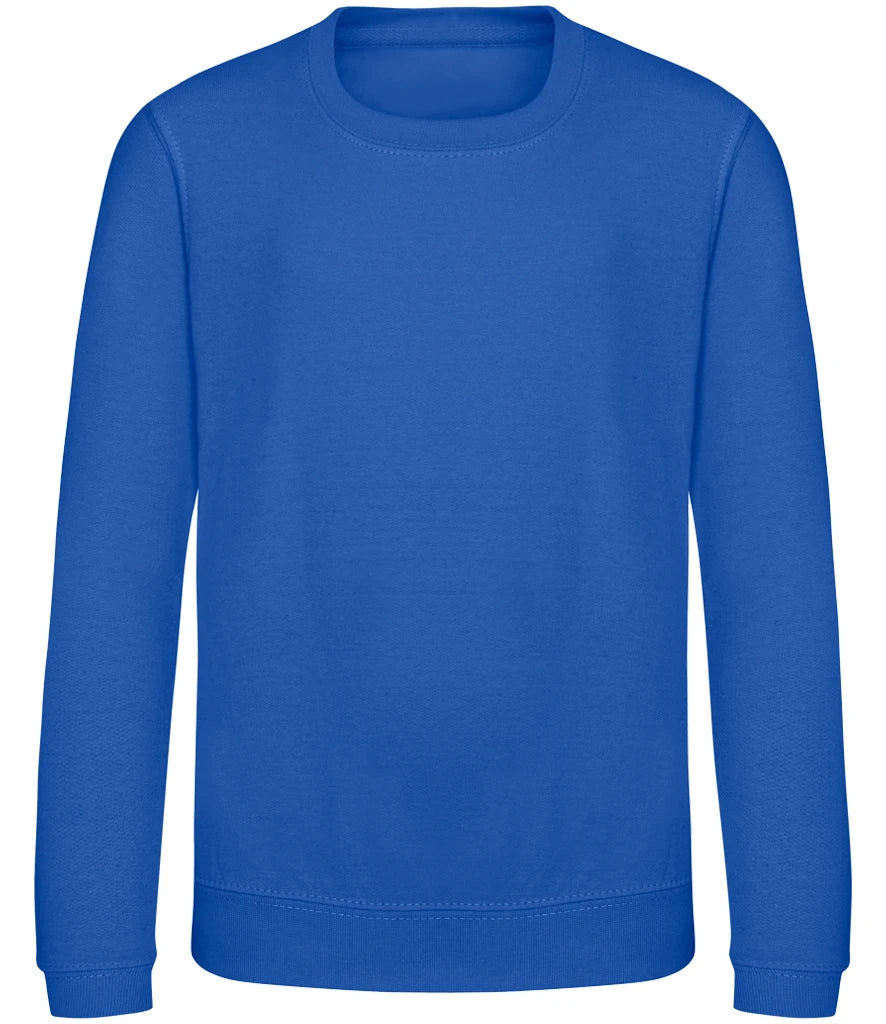 Just Hoods JH030B AWDis Kids Sweatshirt in Bright Royal