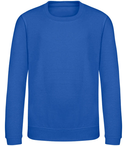 Just Hoods JH030B AWDis Kids Sweatshirt in Bright Royal