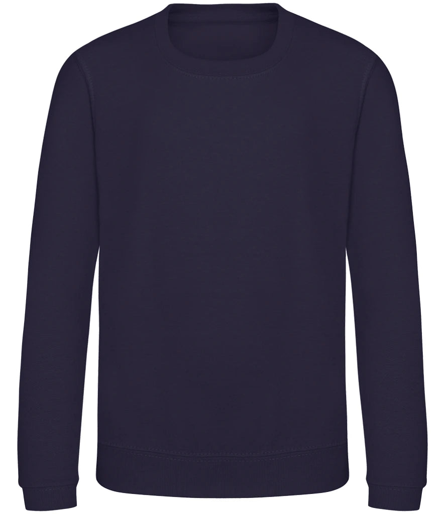 Just Hoods JH030B AWDis Kids Sweatshirt in New French Navy
