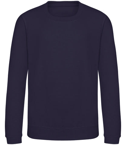 Just Hoods JH030B AWDis Kids Sweatshirt in New French Navy