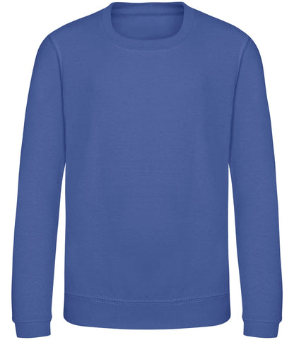 Just Hoods JH030B AWDis Kids Sweatshirt in Royal Blue