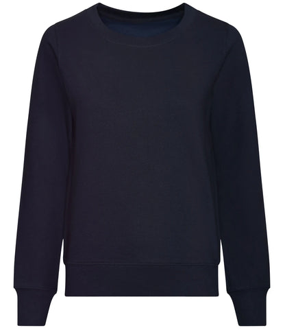 Just Hoods JH030F AWDis Ladies Sweatshirt in New French Navy