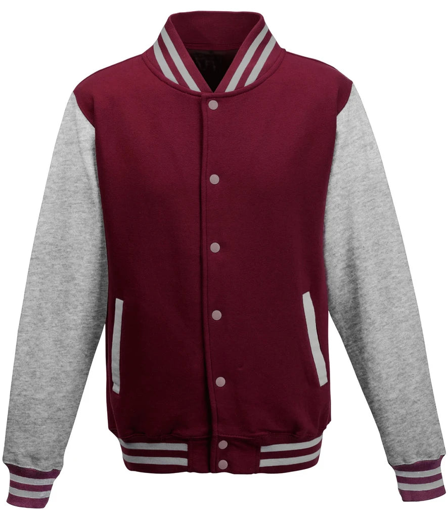 Just Hoods JH043 AWDis Varsity Jacket