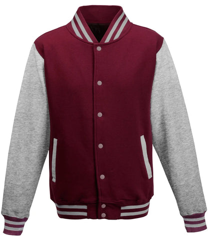 Just Hoods JH043 AWDis Varsity Jacket