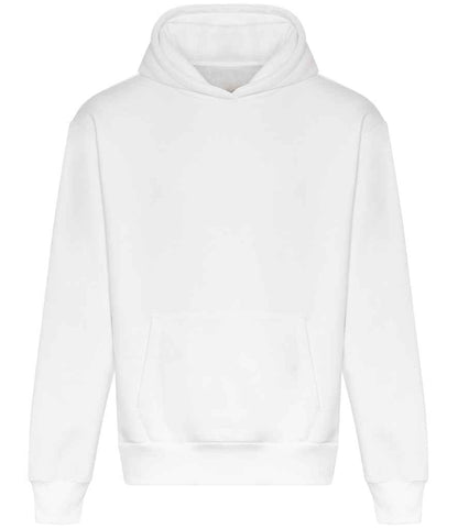 Just Hoods JH120 Signature Heavyweight Hoodie in Arctic White