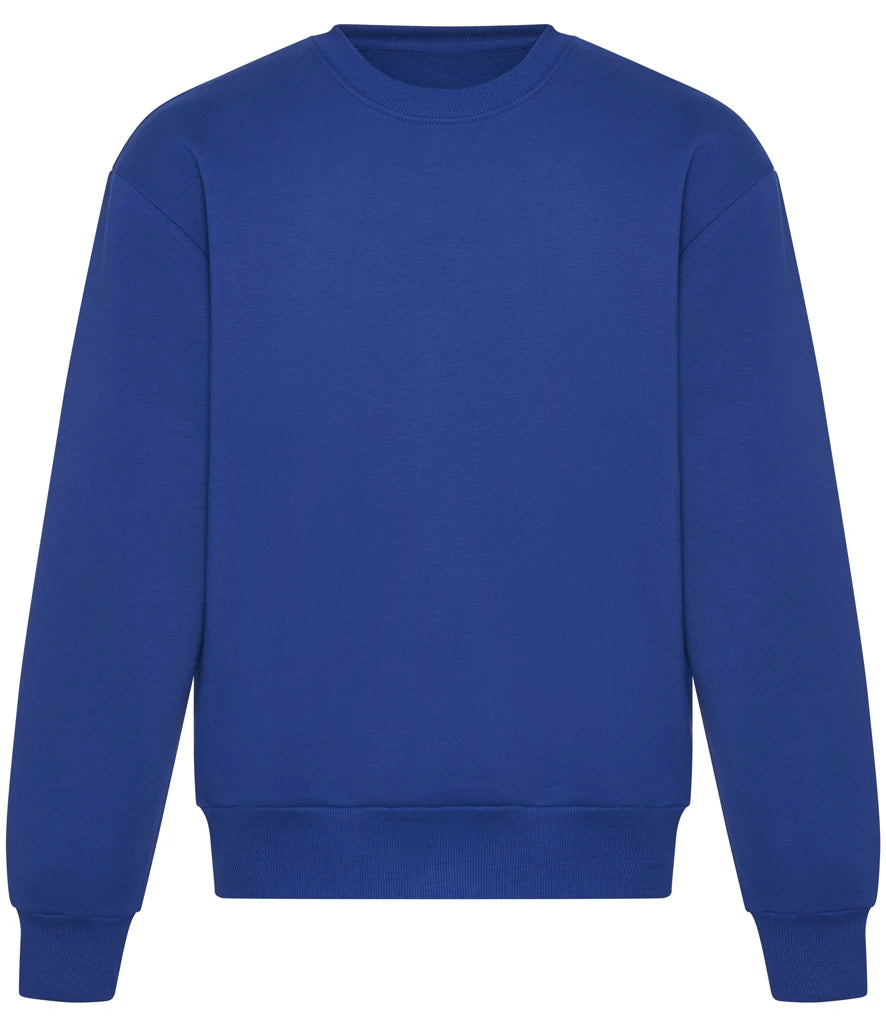 Just Hoods JH123 AWDis Signature Heavyweight Sweatshirt in Bright Royal