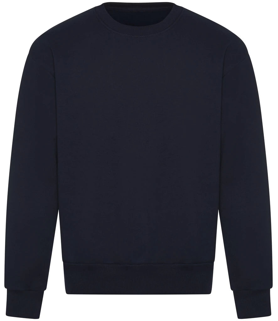 Just Hoods JH123 AWDis Signature Heavyweight Sweatshirt in New French Navy