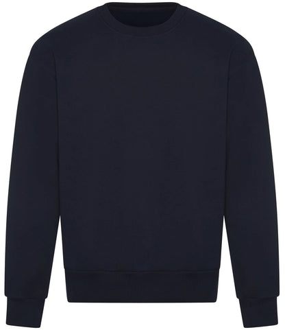 Just Hoods JH123 AWDis Signature Heavyweight Sweatshirt in New French Navy