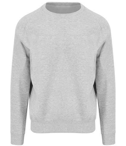 Just Hoods JH130 AWDis Graduate Heavyweight Sweatshirt in Heather Grey
