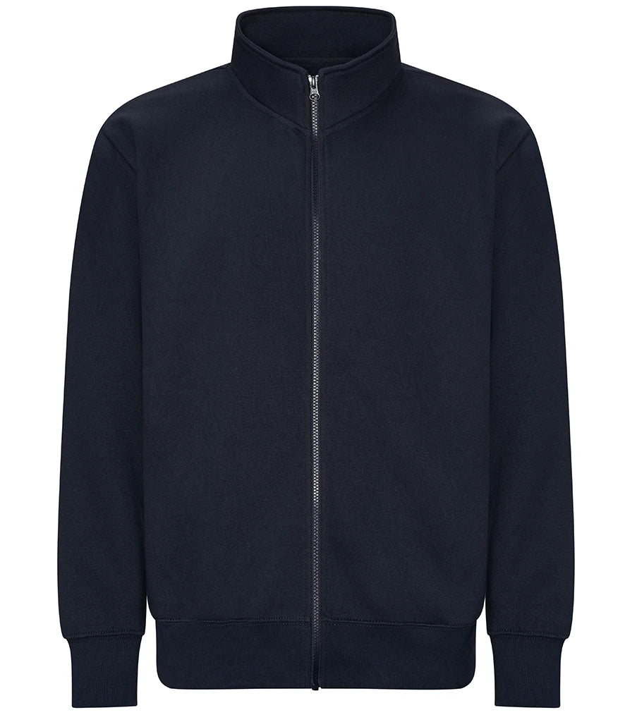 Just Hoods JH147 AWDis Campus Full Zip Sweatshirt in New French Navy