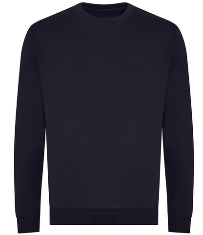 Just Hoods JH230 AWDis Unisex Organic Sweatshirt in New French Navy