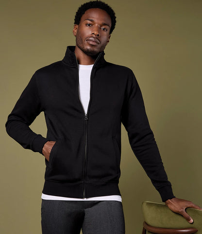 Kustom Kit K334 Kustom Kit Sweat Jacket in Black