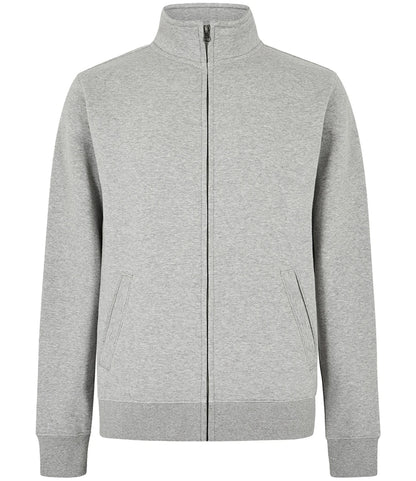 Kustom Kit K334 Kustom Kit Sweat Jacket in Heather Grey