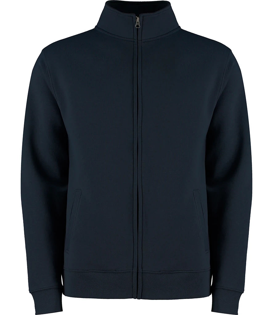 Kustom Kit K334 Kustom Kit Sweat Jacket in Navy