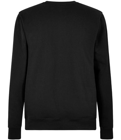 Kustom Kit K337 Kustom Kit Regular Fit Piqué Sweatshirt in Black