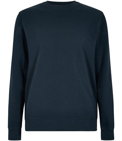 Kustom Kit K337 Kustom Kit Regular Fit Piqué Sweatshirt in Navy