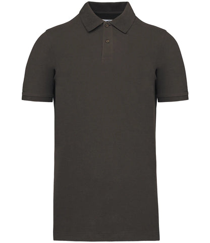Kariban KB2025 organic polo in Dark Grey