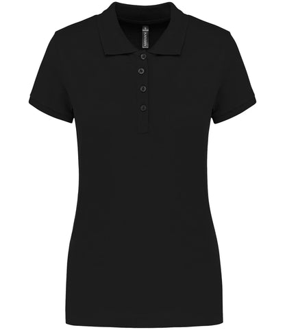 Kariban KB255 ladies polo in Black
