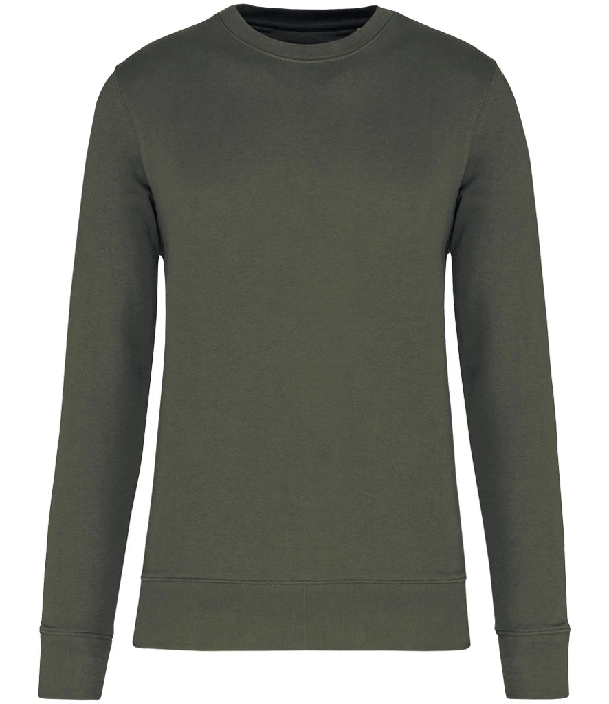 Kariban KB4025 Kariban Unisex Crew Neck Sweatshirt in Dark Khaki