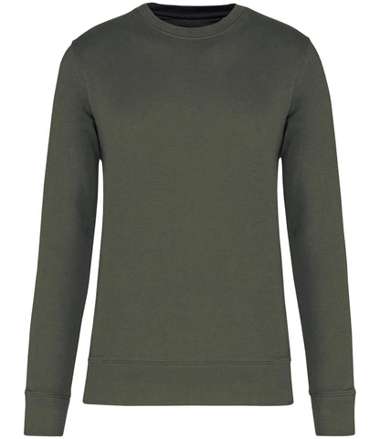 Kariban KB4025 Kariban Unisex Crew Neck Sweatshirt in Dark Khaki
