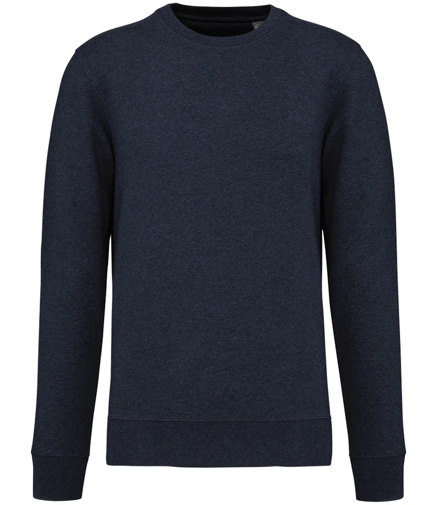 Kariban KB4025 Kariban Unisex Crew Neck Sweatshirt in French Navy Heather