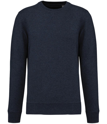 Kariban KB4025 Kariban Unisex Crew Neck Sweatshirt in French Navy Heather