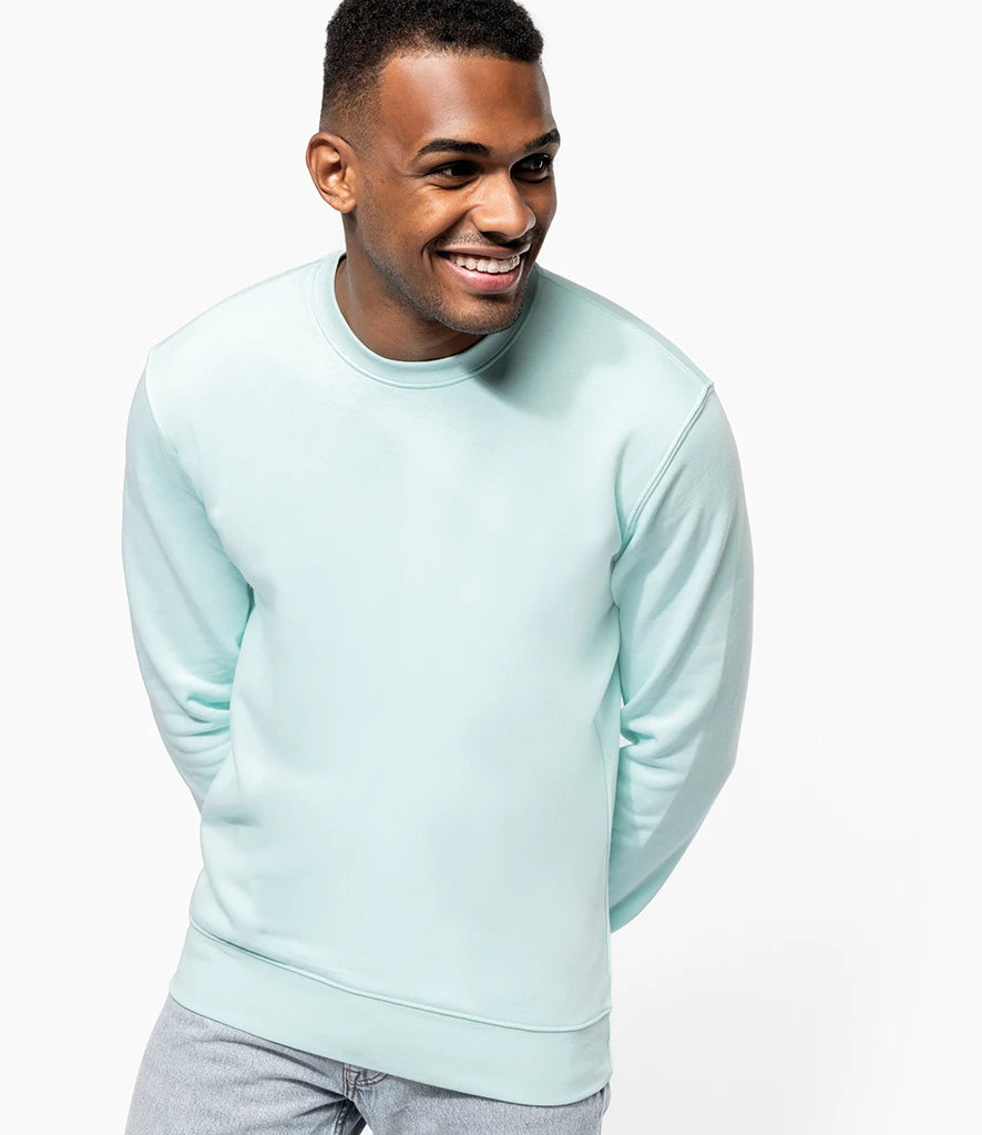 Kariban KB4025 Kariban Unisex Crew Neck Sweatshirt in Ice Mint