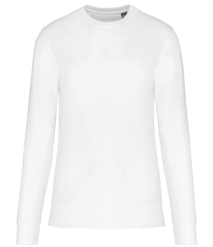 Kariban KB4025 Kariban Unisex Crew Neck Sweatshirt in White