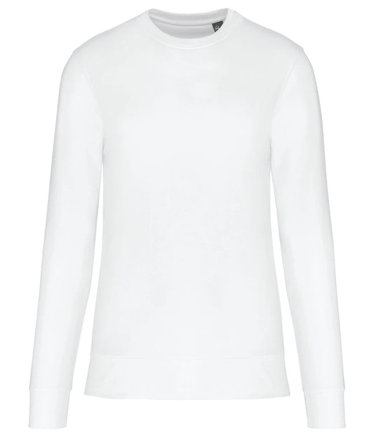 Kariban KB4025 Kariban Unisex Crew Neck Sweatshirt in White