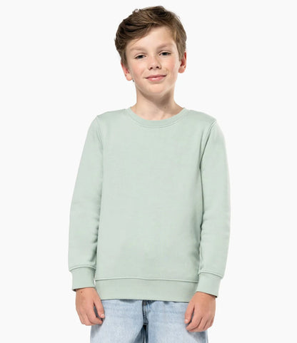 Kariban KB4026 Kariban Kids Crew Neck Sweatshirt in Sage