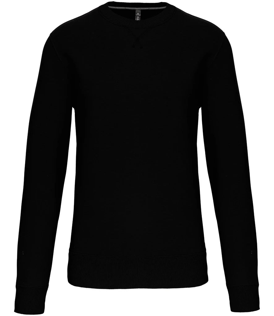 Kariban KB442 Kariban Crew Neck Sweatshirt in Black