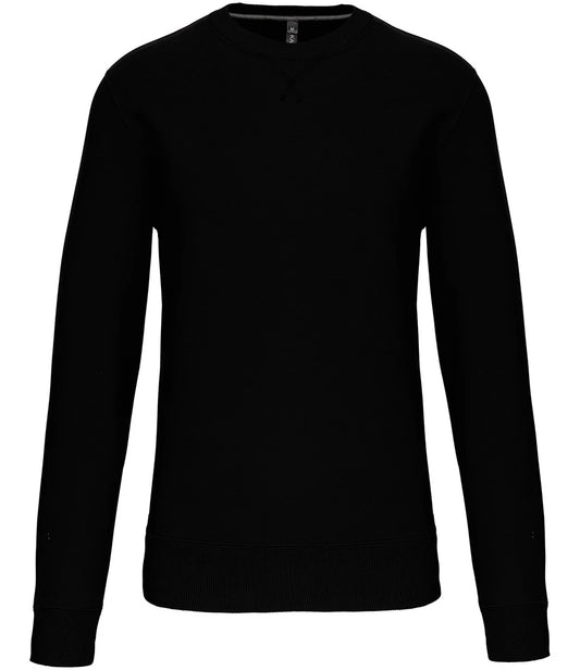 Kariban KB442 Kariban Crew Neck Sweatshirt in Black