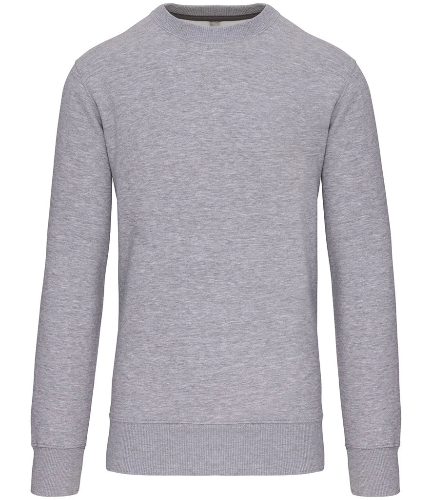 Kariban KB442 Kariban Crew Neck Sweatshirt in Oxford Grey