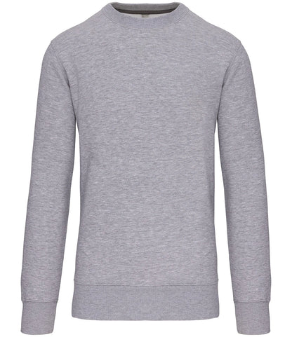 Kariban KB442 Kariban Crew Neck Sweatshirt in Oxford Grey