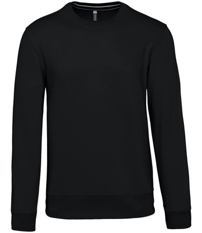 Kariban KB488 Kariban Crew Neck Sweatshirt in Black