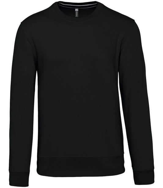 Kariban KB488 Kariban Crew Neck Sweatshirt in Black